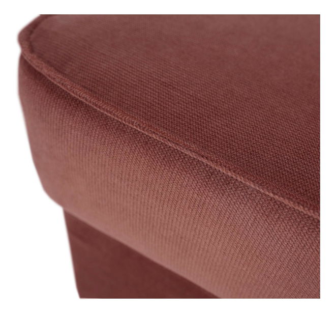 Taburetka Repetidas (růžová + ořech)