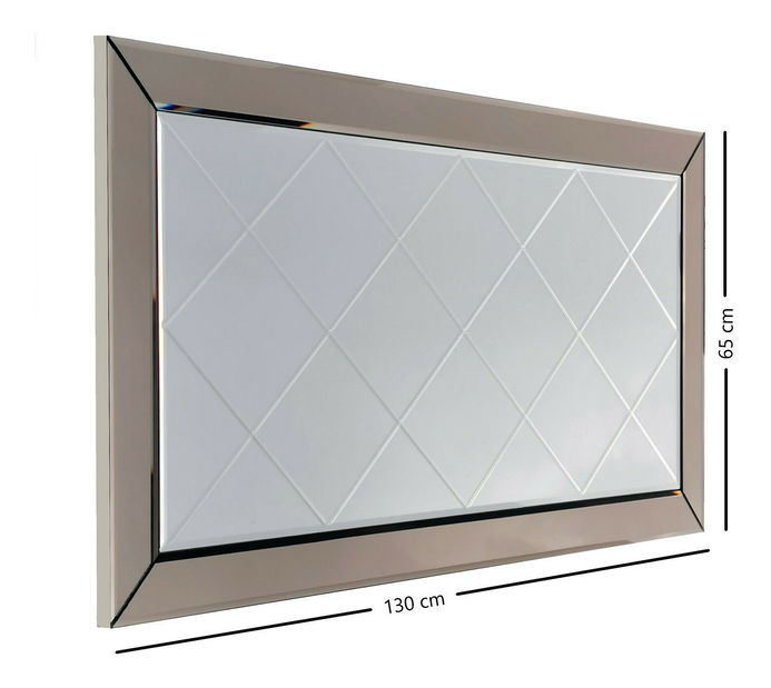 Zrcadlo Silvery V (Stříbrná)