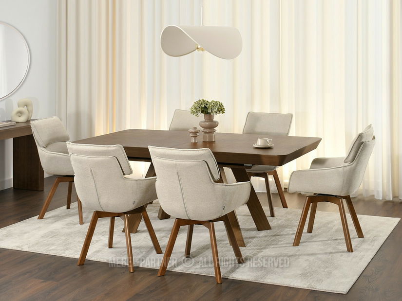 Jídelní židle Distorsion (béžová)