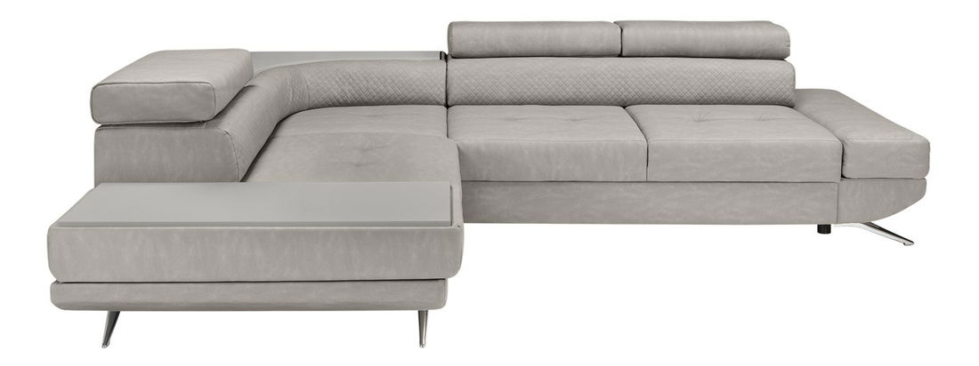 Rohová sedací souprava BRW Altro REC.2F (šedá) (L)