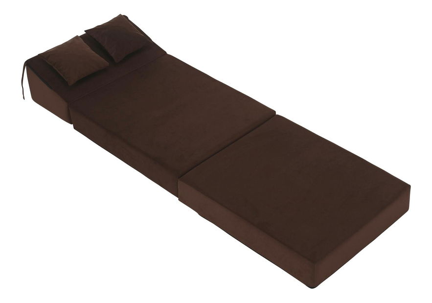 Rozkládací křeslo Plantearan (tmavě hnědá)