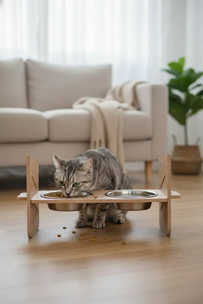 Sada misek pro domácí zvíře Apia 12 (přírodní)