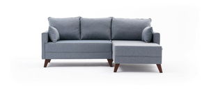 Rozkládací pohovka Bellina Mini (modrá) (P)