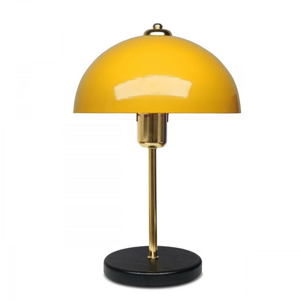 Stolní lampa Autero 3 (žlutá + černá)