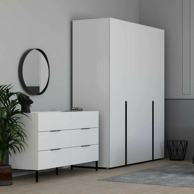 Komoda Dardana (bílá)