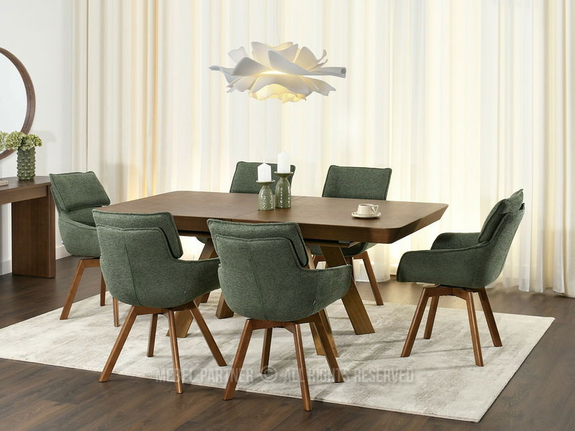 Jídelní židle Distorsion (zelená)