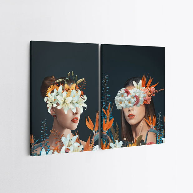 Set 2ks. obrazů Heuchera 2