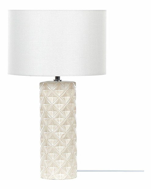 Stolní lampa Betanny (bílá)