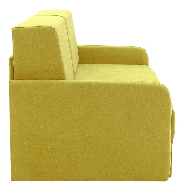 Rozkládací pohovka Borta (hořčičná)