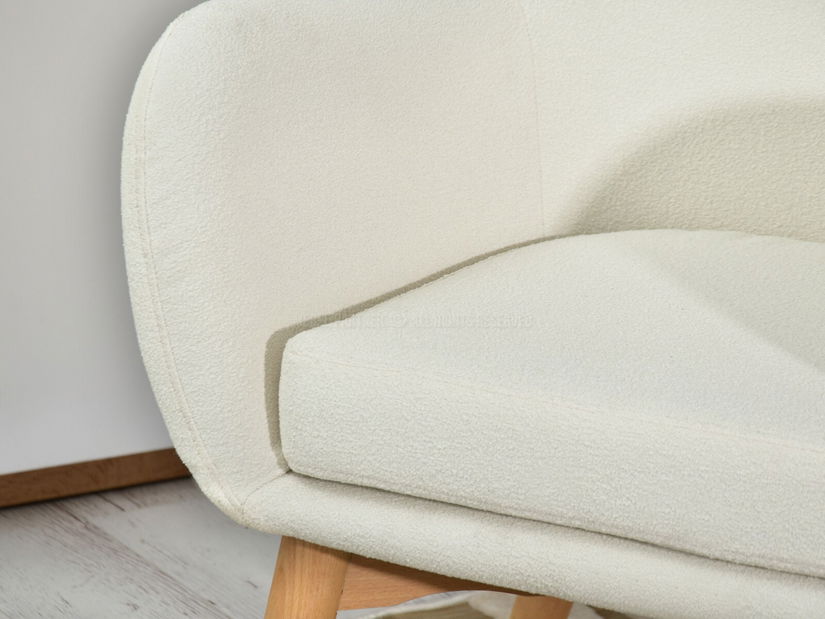 Křeslo Léto (bílá + černá)