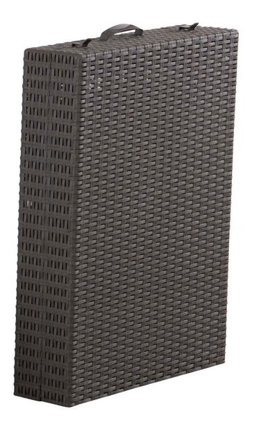 Zahradní lehátko Zanjar (hnědá)