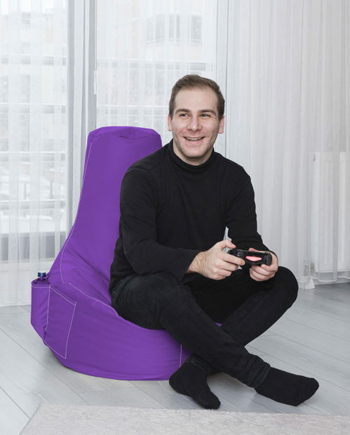 Sedací pytel Edmund (fialová)