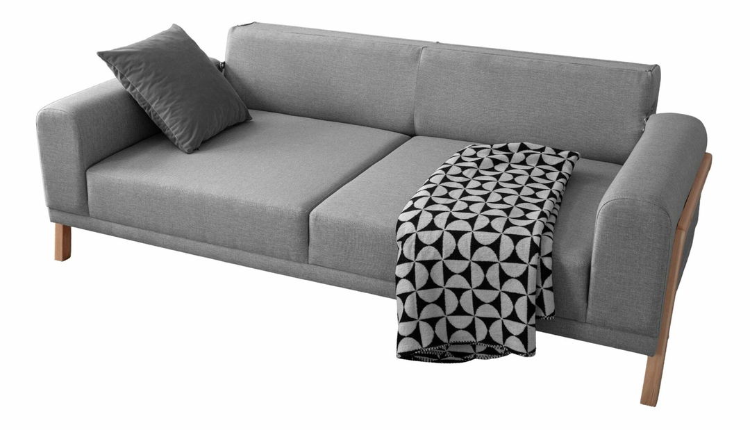 Pohovka trojsedačka Lattino (bílá)