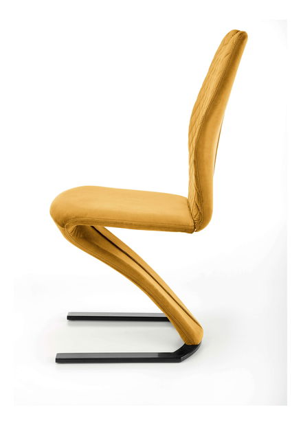 Jídelní židle Klamgan (hořčičná)