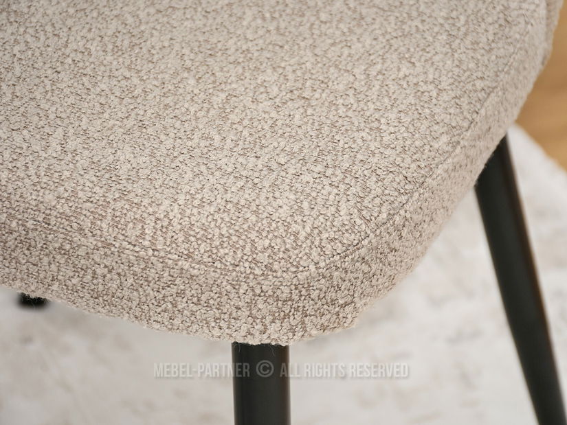 Židle Moen (béžová + černá)