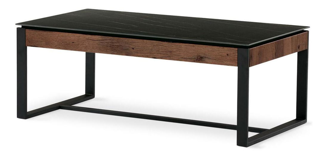 Konferenční stolek Alberga (mramor černý)