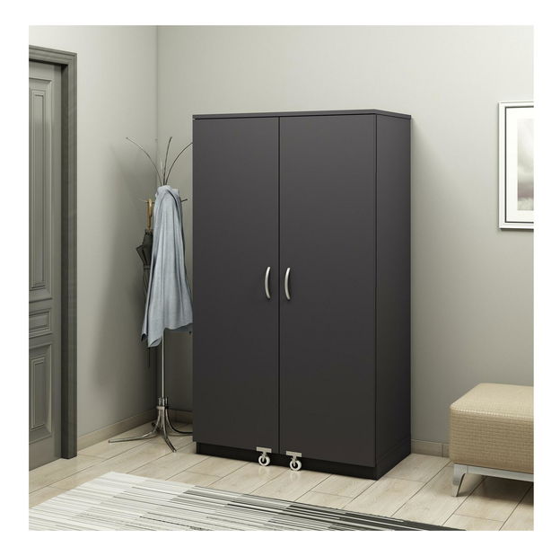 Šatní skříň Passek (antracit)