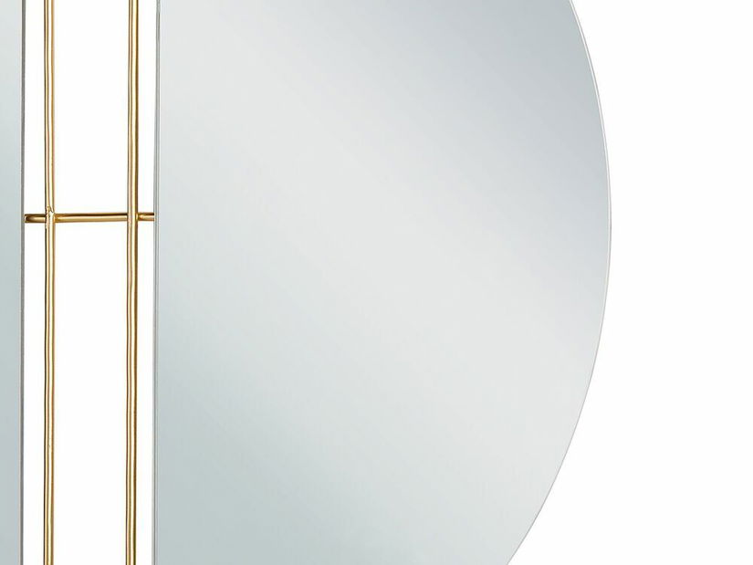 Nástěnné zrcadlo Amandine (zlatá)