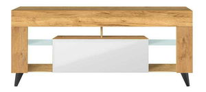 TV skříňka/stolek Huricane (dub lancaster + bílá)
