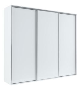 Šatní skříň s posuvnými dveřmi Gantera 2 A (bílá)