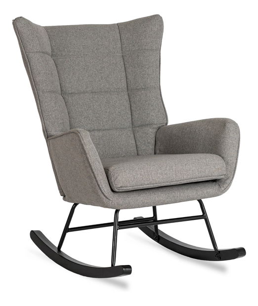  Houpací křeslo Jasusas (šedá)
