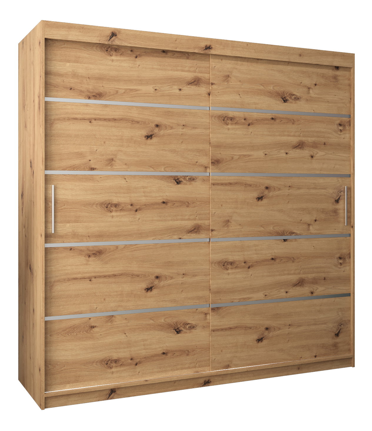 Šatní skříň 250 cm Verika 1 250 (dub artisan)