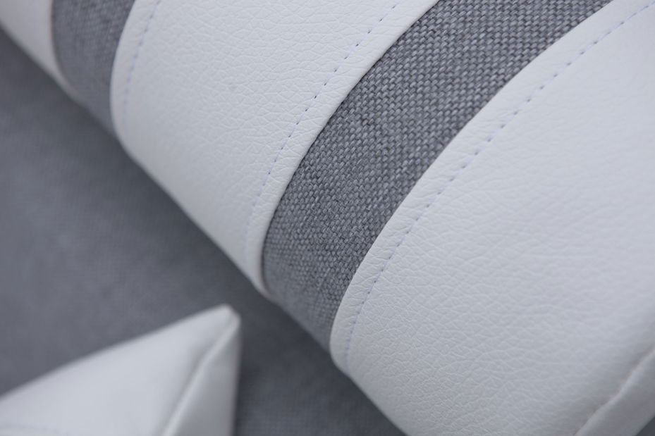 Rohová sedací souprava Raisa (tmavěhnědá + černá) (L)