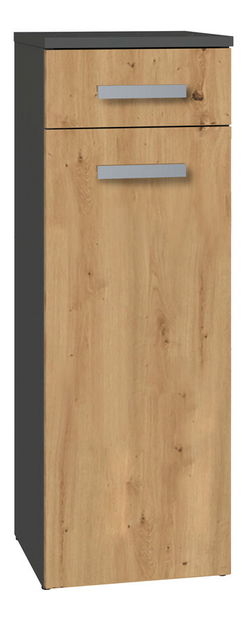Koupelnová skříňka Neltossa 17 (antracit + dub artisan)