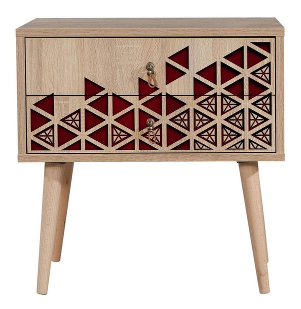 Noční stolek Sopatu 4 (dub sonoma)