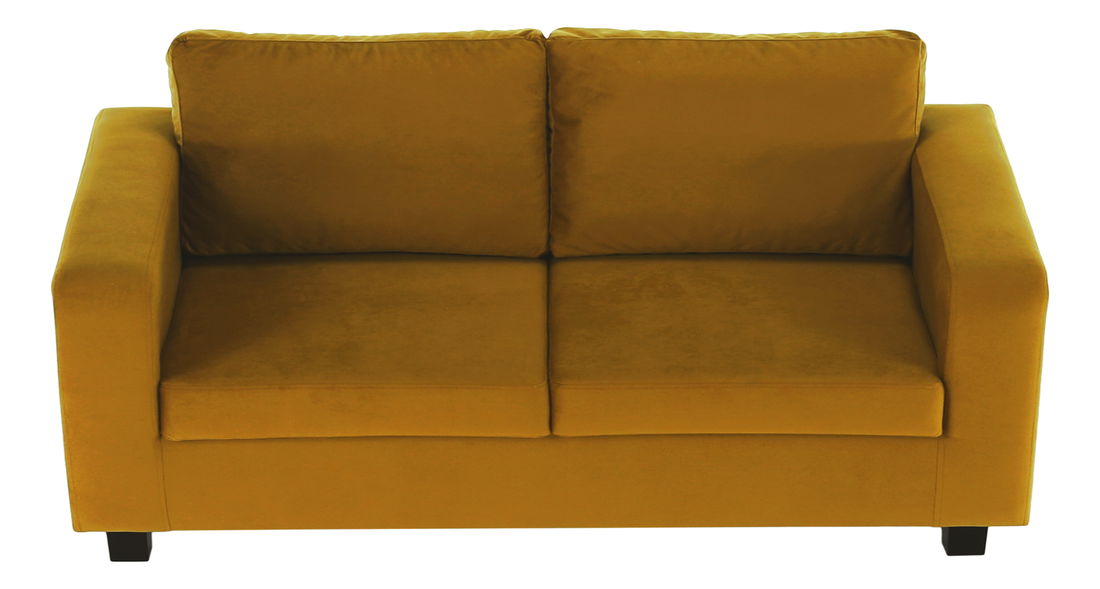 Pohovka trojsedačka Likuma (hořčicová)