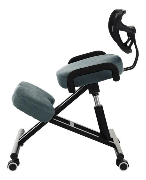 Ergonomická kancelářská židle Rusu (šedohnědá)