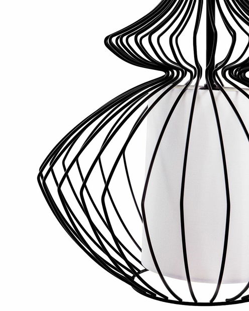 Závěsná lampa Keter (černá)