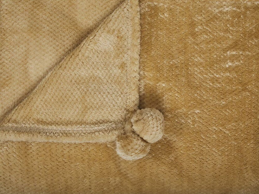 Deka 200x150 cm SALIER (polyester) (žlutá)