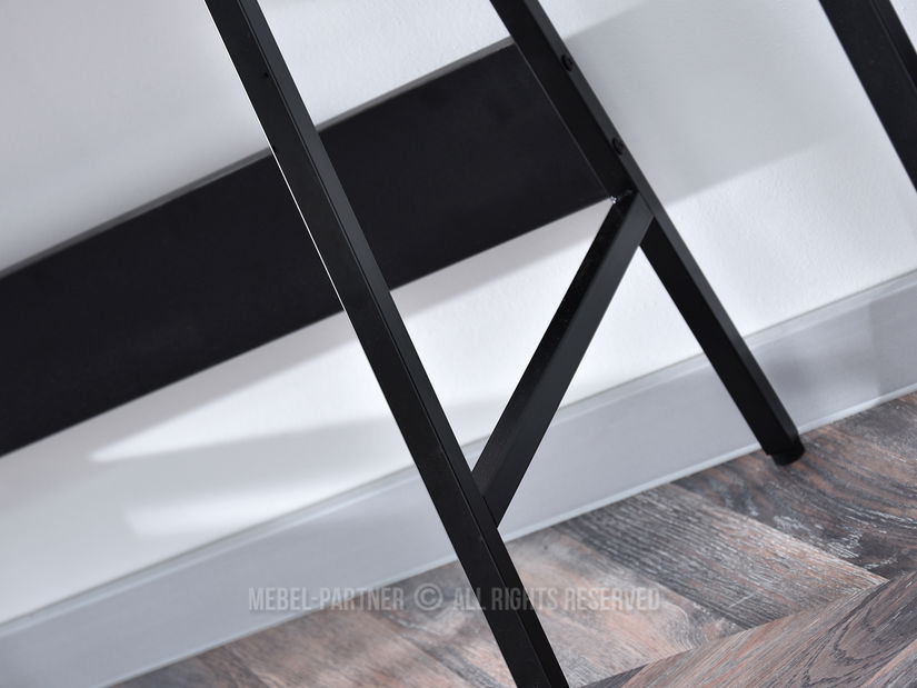 PC stolek Borge (beton + černá)