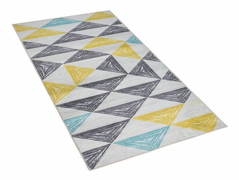 Koberec 150 cm Kales (světle šedá)