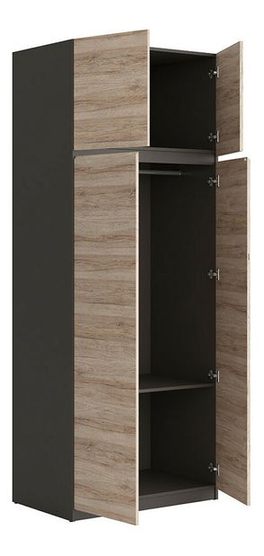 Šatní skříň BRW Moden SZF2D