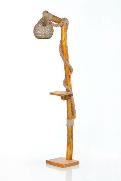 Stojanová lampa Rustecolla 2 (přírodní)