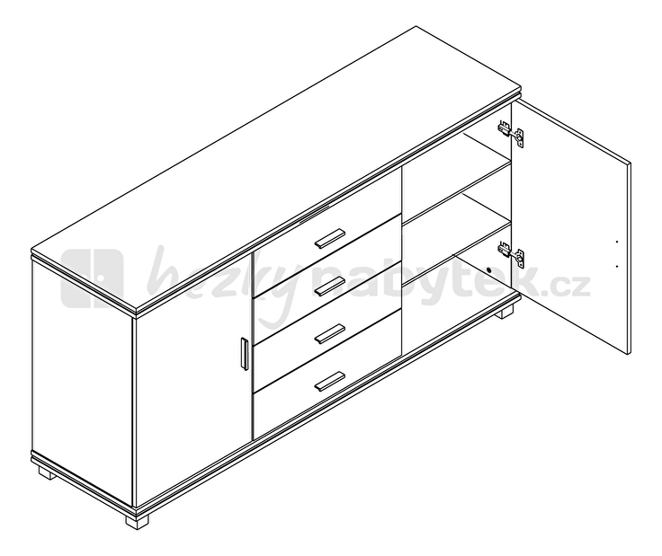 Komoda Carla New Typ 20