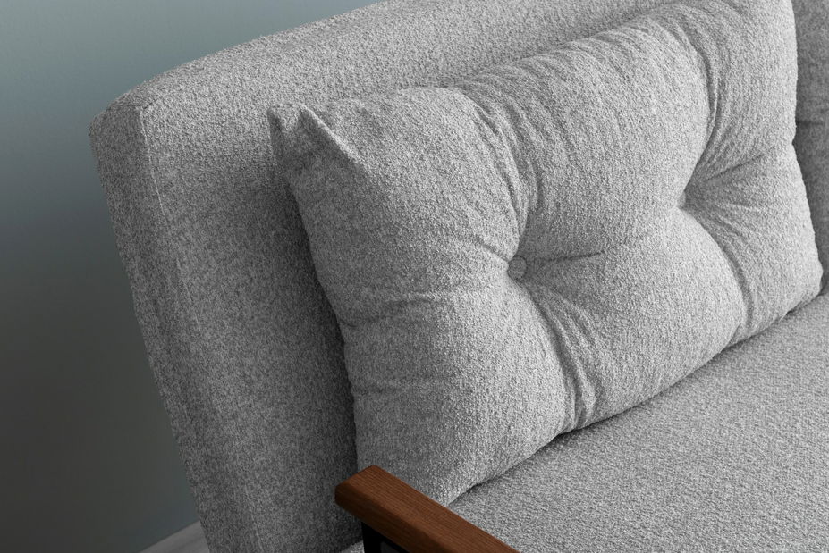 Pohovka futon Sandy (Šedá)