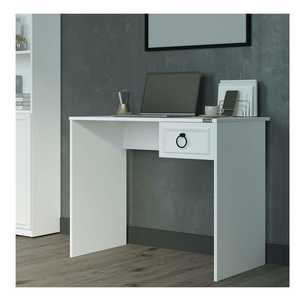 PC stolek Nukela 4 (bílá)