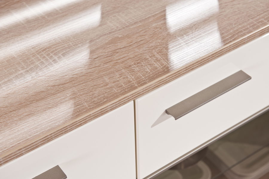 Obývací stěna Decodom Stadium K 03 dub bardolino + lesk vanilka