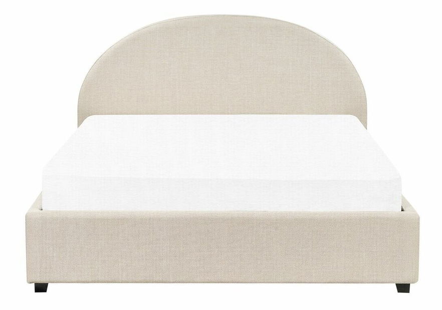 Manželská postel 160 cm Verena (světlohnědá) (s roštem a úložným prostorem)