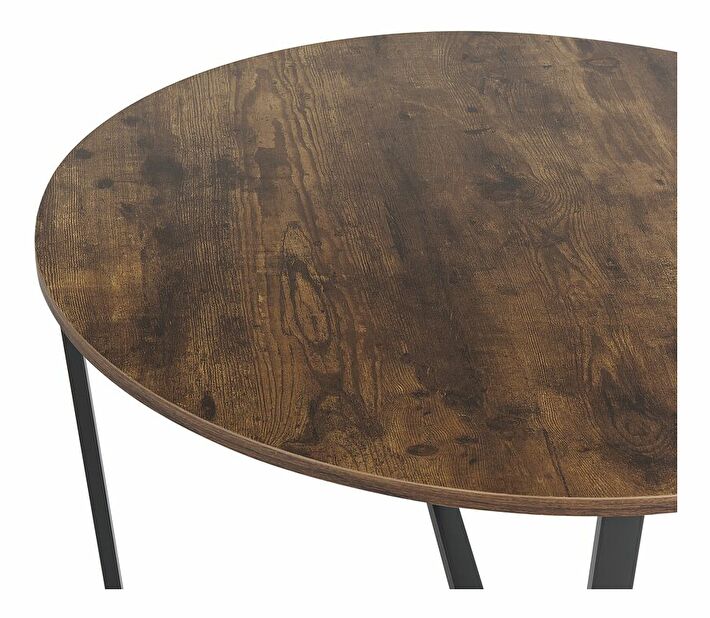 Konferenční stolek Oriza (tmavé dřevo)