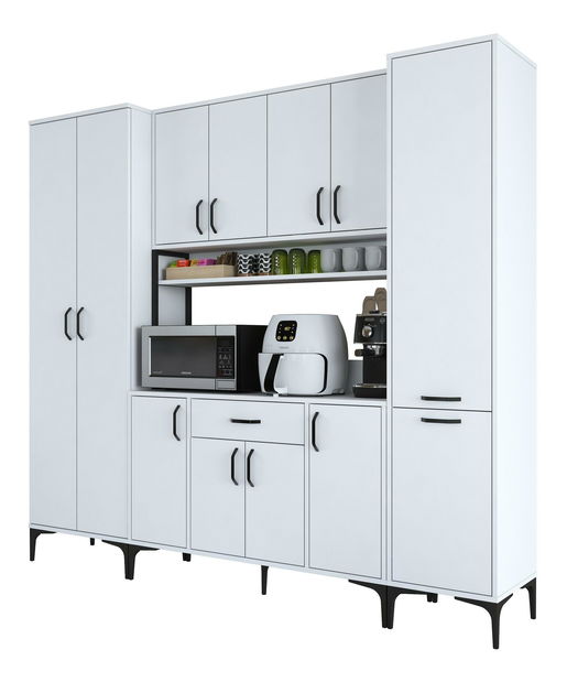 Set kuchyňských skříněk Bisaka 4 (bílá)