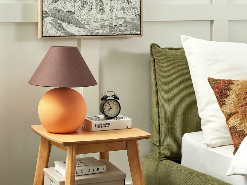 Stolní lampa Limza (oranžová)