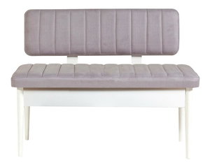 Lavice Vanessa (bílá + růžovošedá)