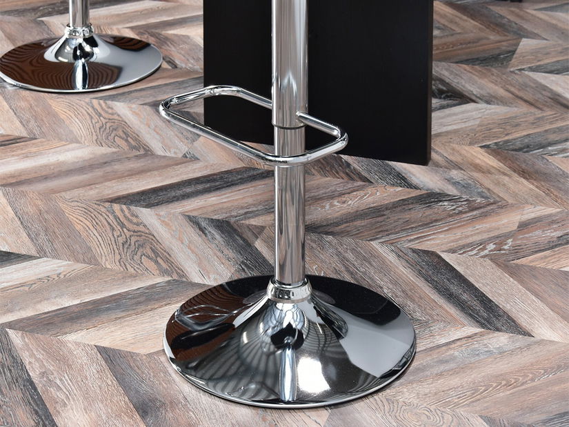 Židle Hooray (ořech tmavý + chromová)