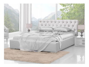 Manželská postel 180 cm Externa (bílá)