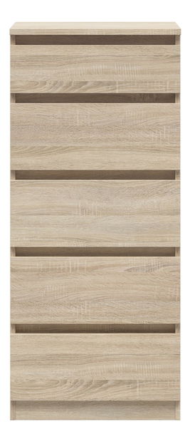 Komoda BRW Tetrix 3 (dub sonoma)