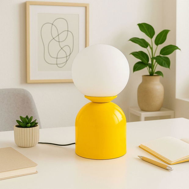 Stolní lampa Yelarossa 1 (žlutá)